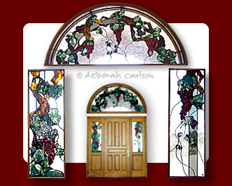The Glass Art Installations of Deborah Carlson. Click image to enlarge. The Glass Art Installations of Deborah Carlson. Click image to enlarge.
