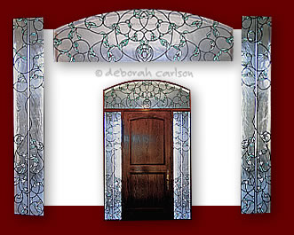 The Glass Art Installations of Deborah Carlson. Click image to enlarge. The Glass Art Installations of Deborah Carlson. Click image to enlarge.